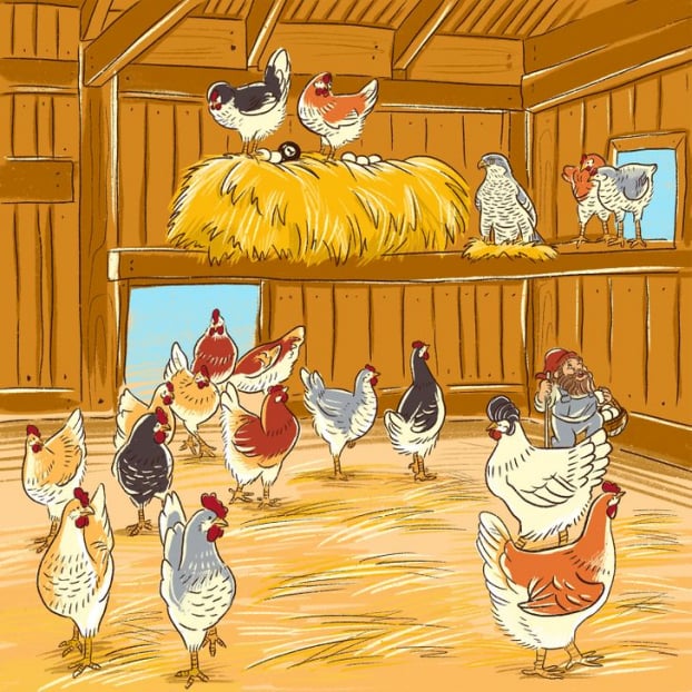 Thử tài tinh mắt: Tìm lỗi sai trong các bức tranh 2