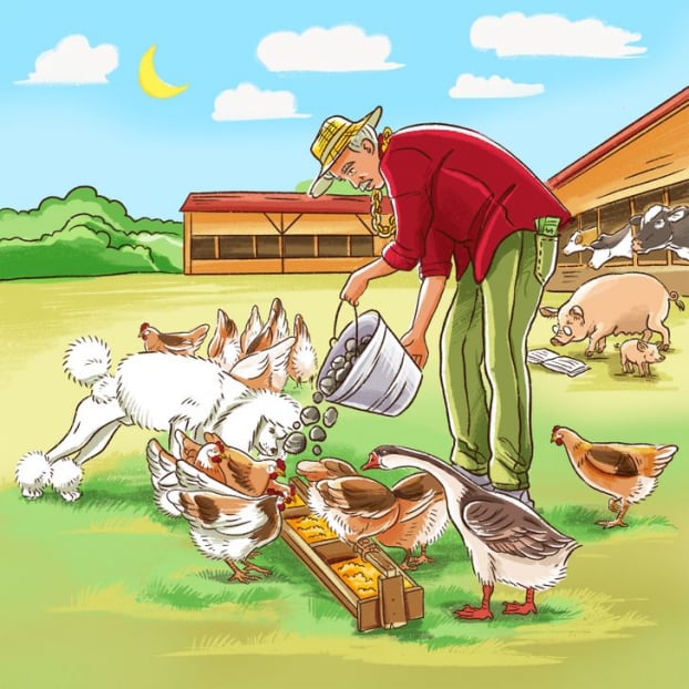 Câu đố: Tìm tất cả các chi tiết sai trong 5 bức tranh 1