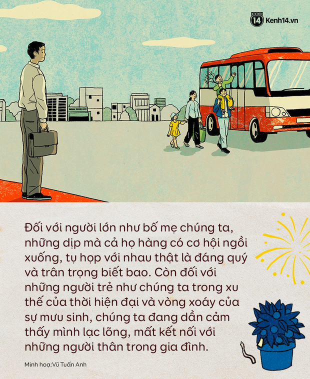 Chuyện ngày Tết: Sao ta càng lớn thì lại càng cảm thấy xa cách với người thân của mình? - Ảnh 2.
