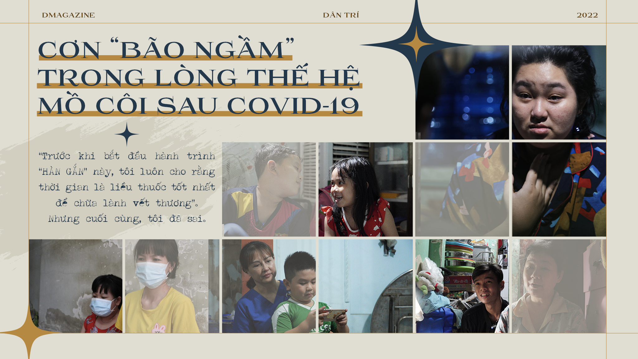 Cơn bão ngầm trong lòng một thế hệ mồ côi sau Covid-19