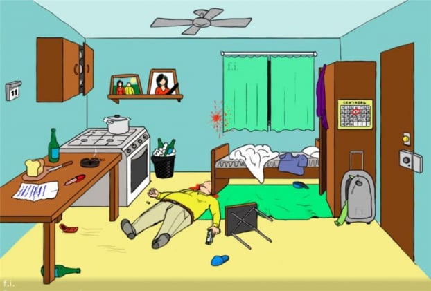 Câu đố thám tử: Đây là một vụ tự tử hay án mạng? 0