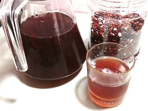 uống nước đậu đỏ rang giảm cân