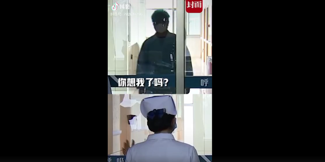 [Câu chuyện cảm động] Anh có nhớ em không?: Nữ y tá bật khóc nhìn chồng qua cánh cửa kính cách li - Ảnh 3.