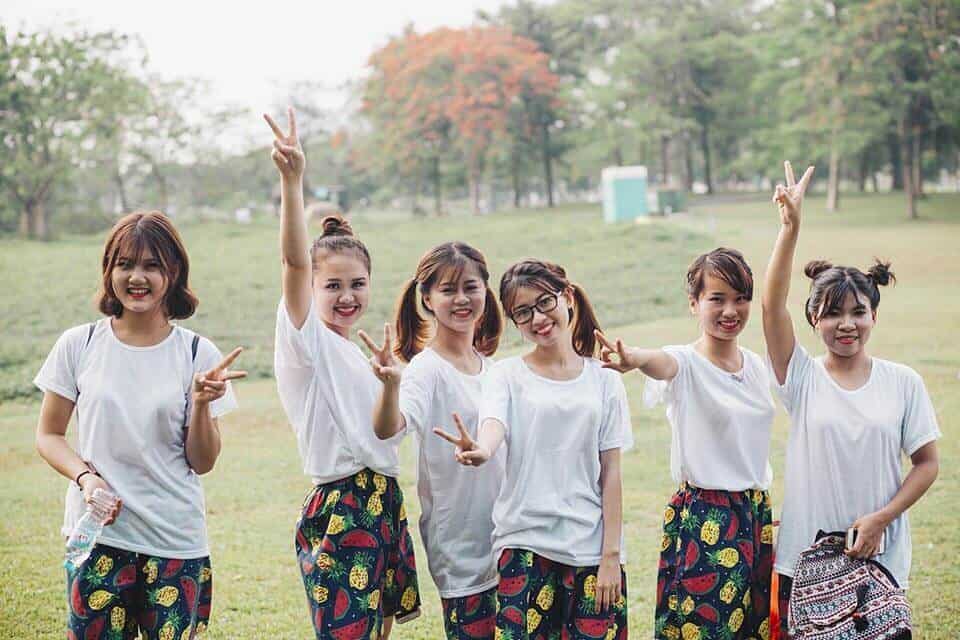 cắm trại công viên Yên Sở